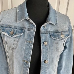 Judy Blue, Light Blue Denim Jacket, L